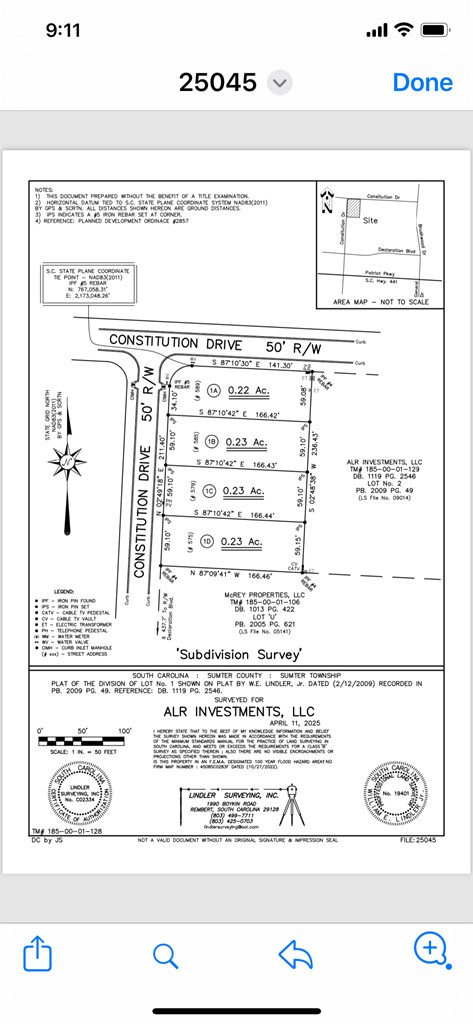 Lot 1 B 585 Constitution Drive