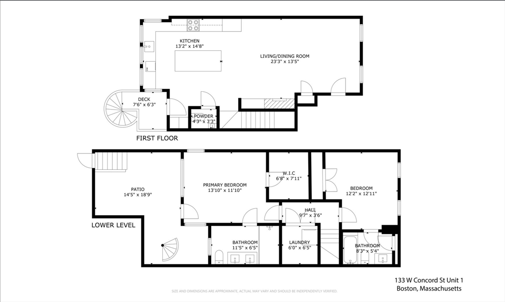 133 W. Concord Street # 1