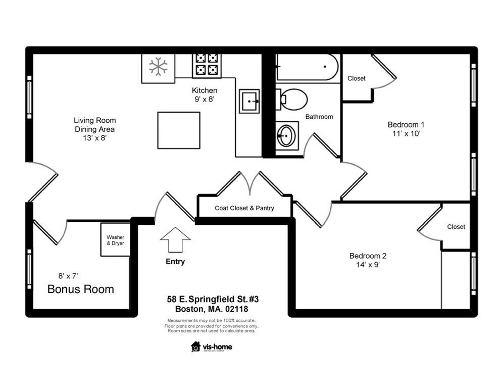 58 E Springfield Street # 3