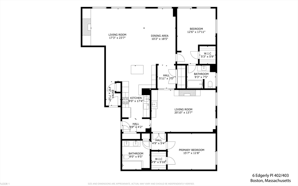 6 Edgerly Place Unit: 402/403