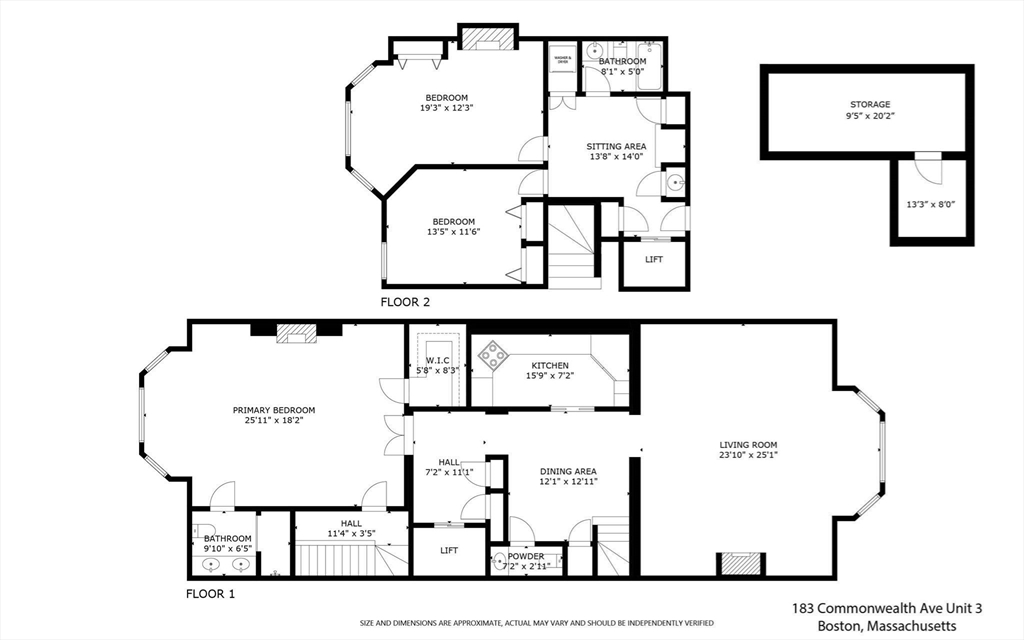 183 Commonwealth Avenue Unit: 3A/3B