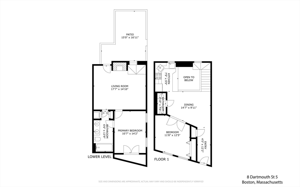 8 Dartmouth Street # 5