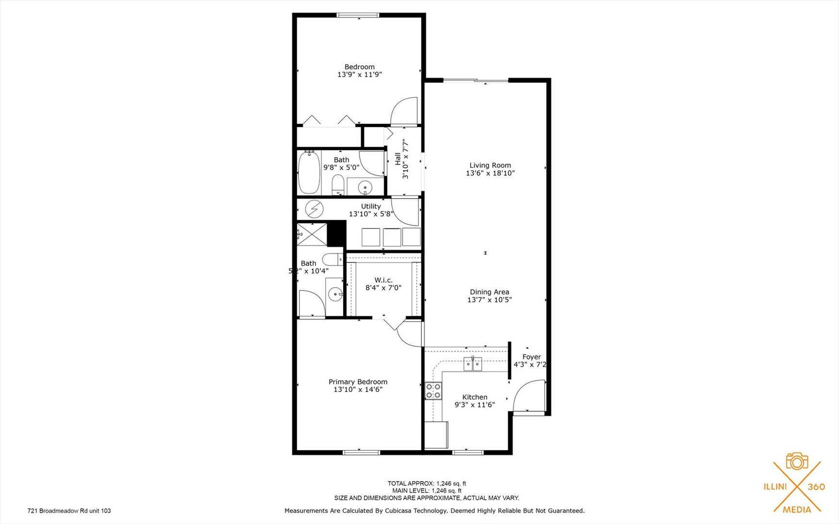 721 BROADMEADOW Street Unit: 103