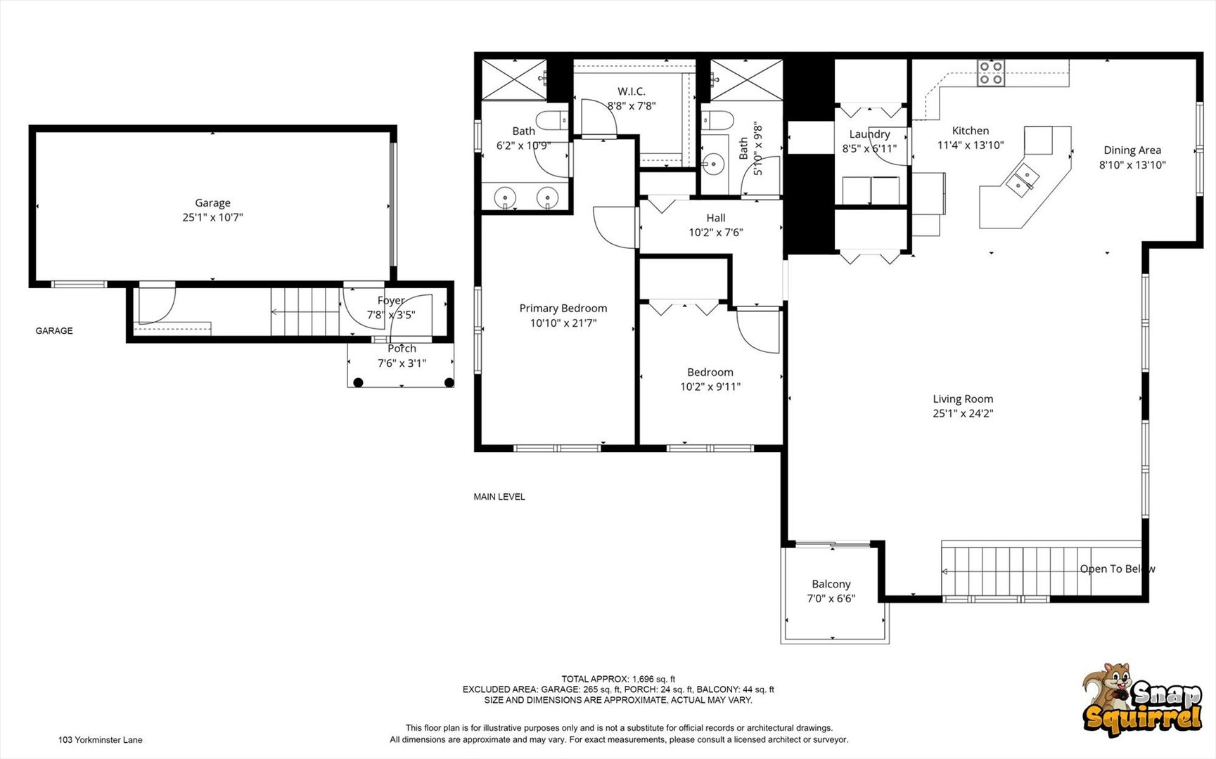 103 YORKMINSTER Lane Unit: 8