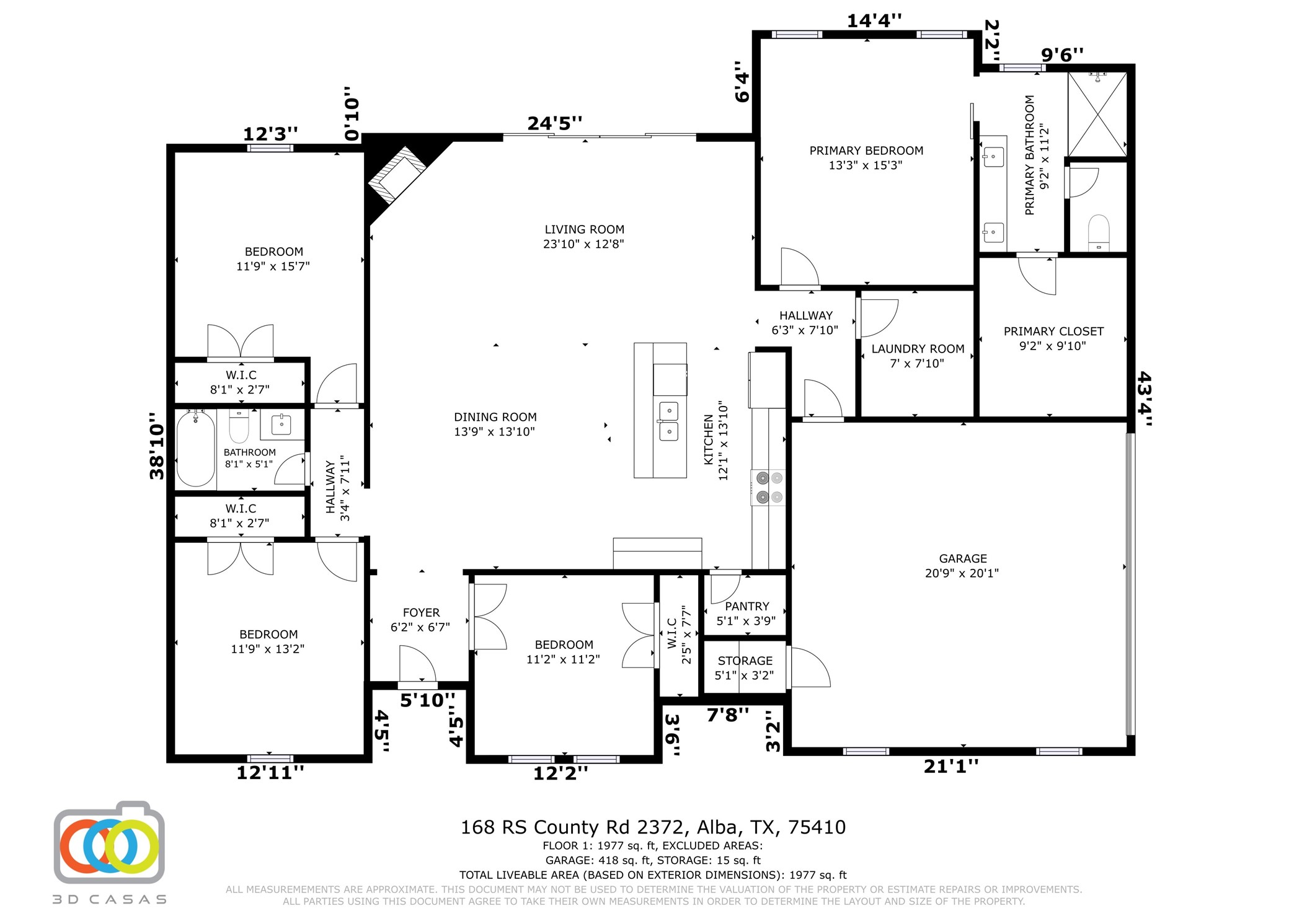 168 RS COUNTY 2372 Road