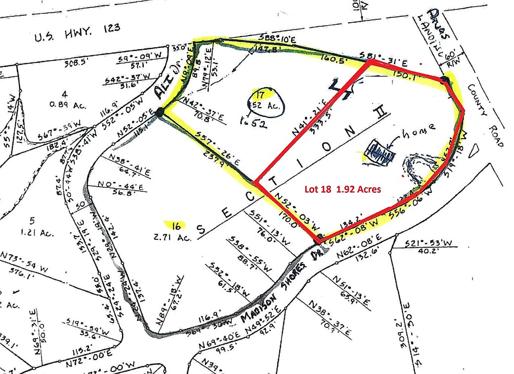 Lot 17/18 Madisons Shores Drive