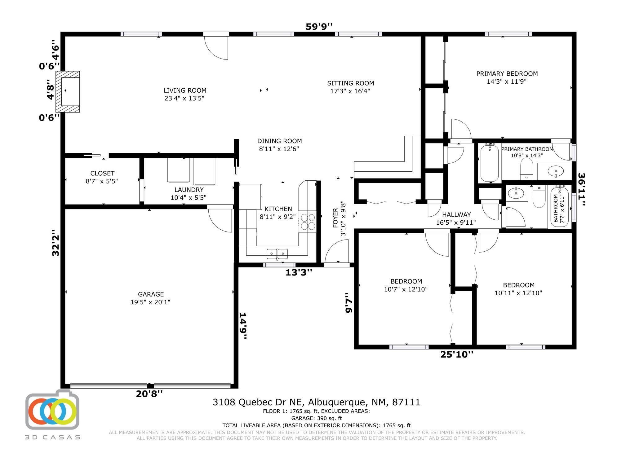 3108 QUEBEC Drive NE