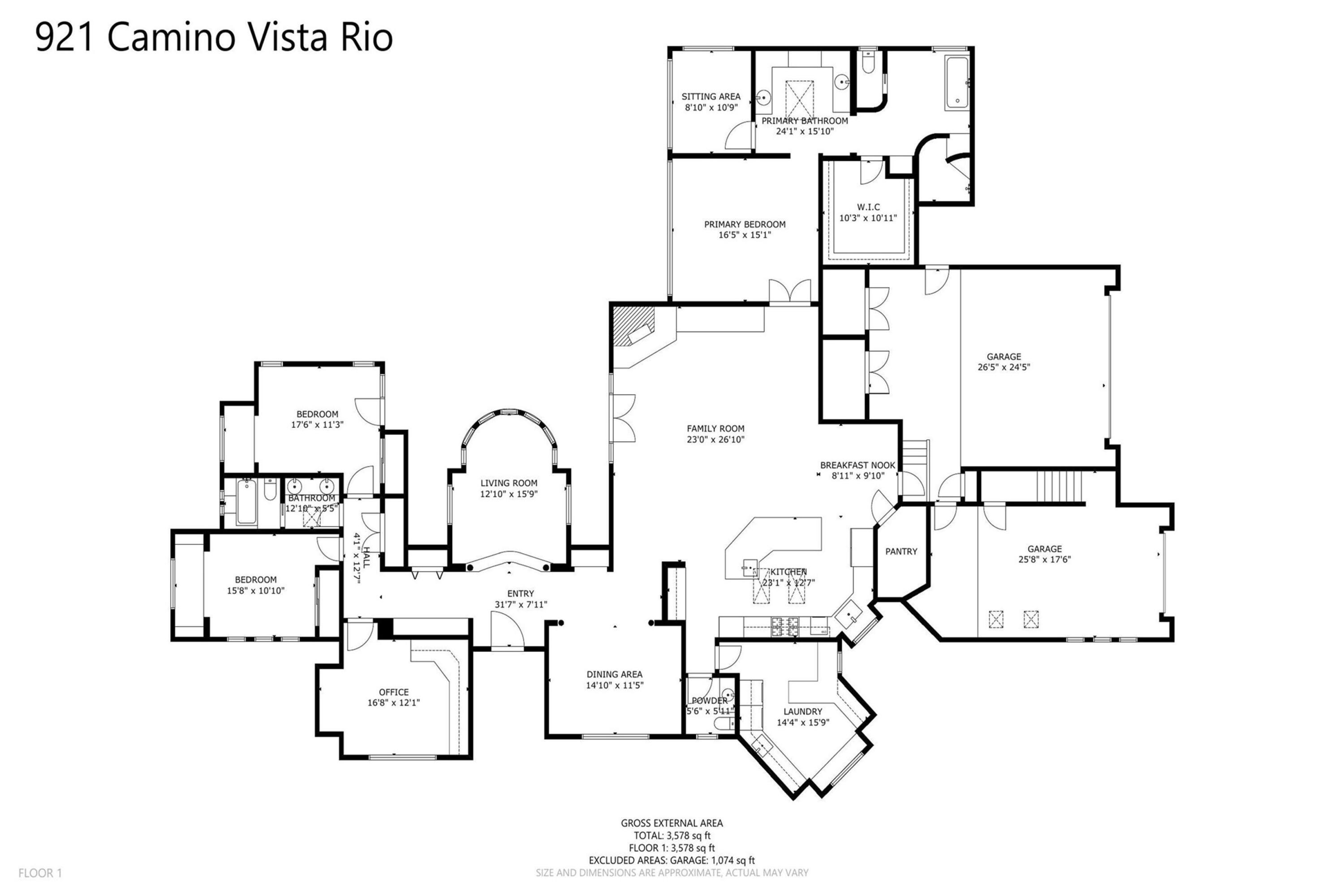 921 CAMINO VISTA RIO