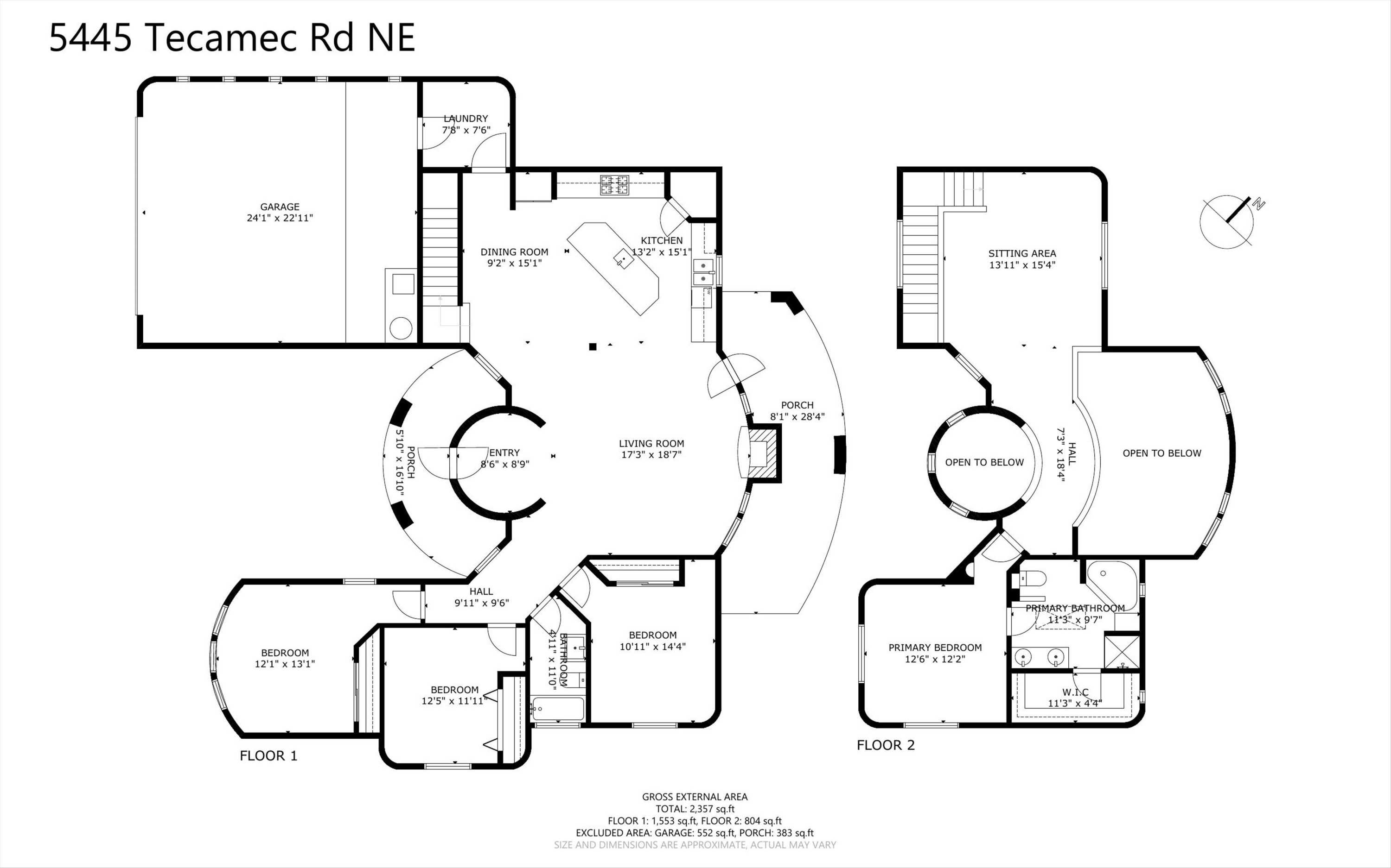 5445 TECAMEC Road NE