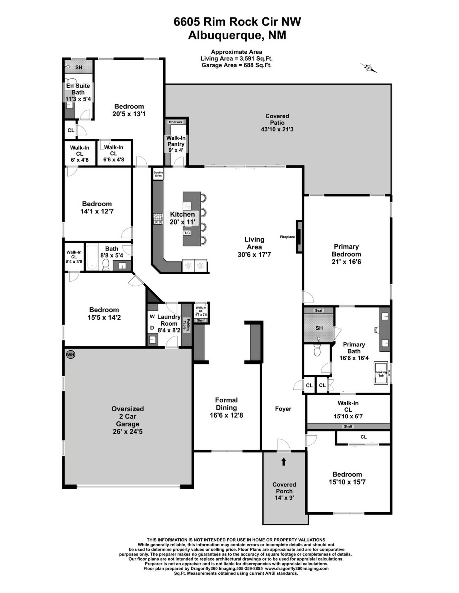 6605 Rim Rock Circle NW