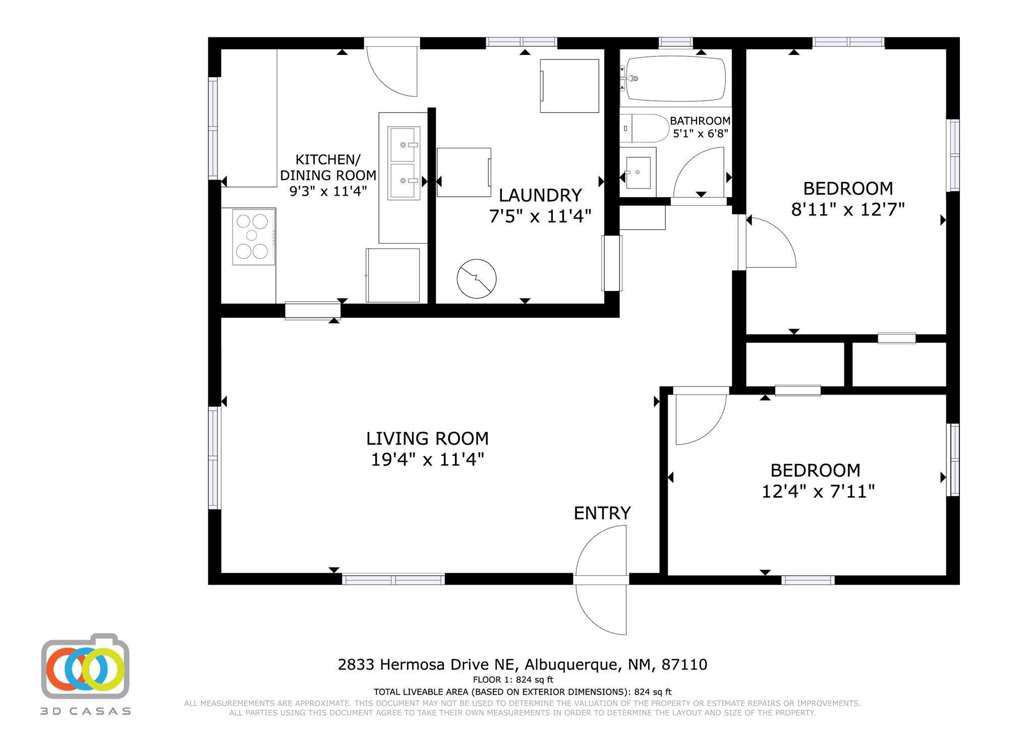 2833 HERMOSA Drive NE