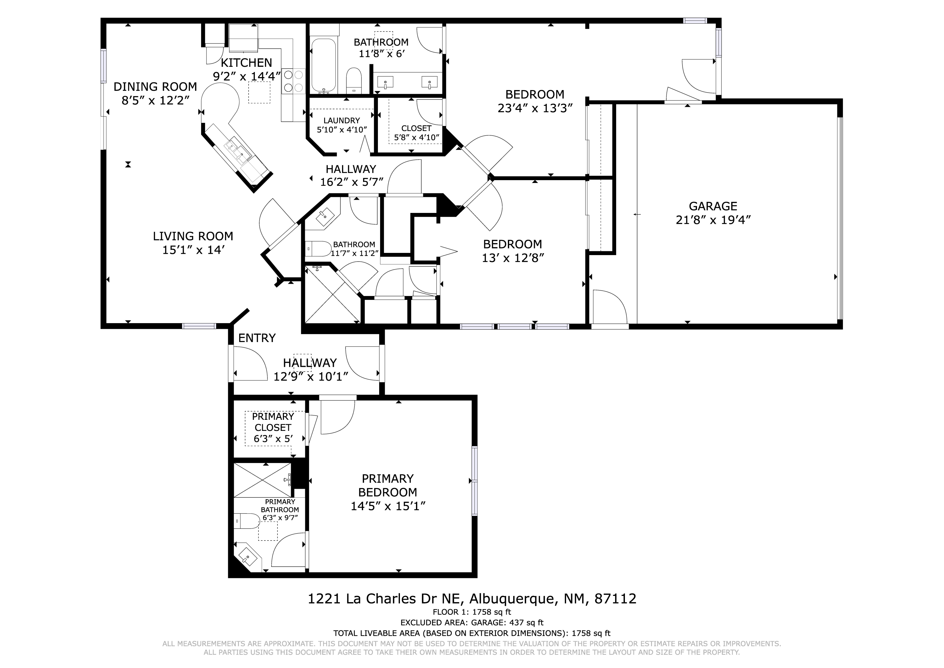 1221 La Charles Drive NE