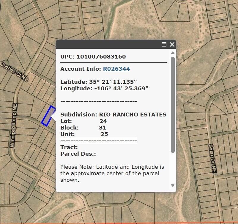 Lot 23, 24, 25 Rio Rancho Estates NE