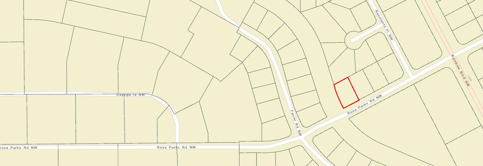 Rosa Parks Lot 1 blk 3 unit 13 Road NW