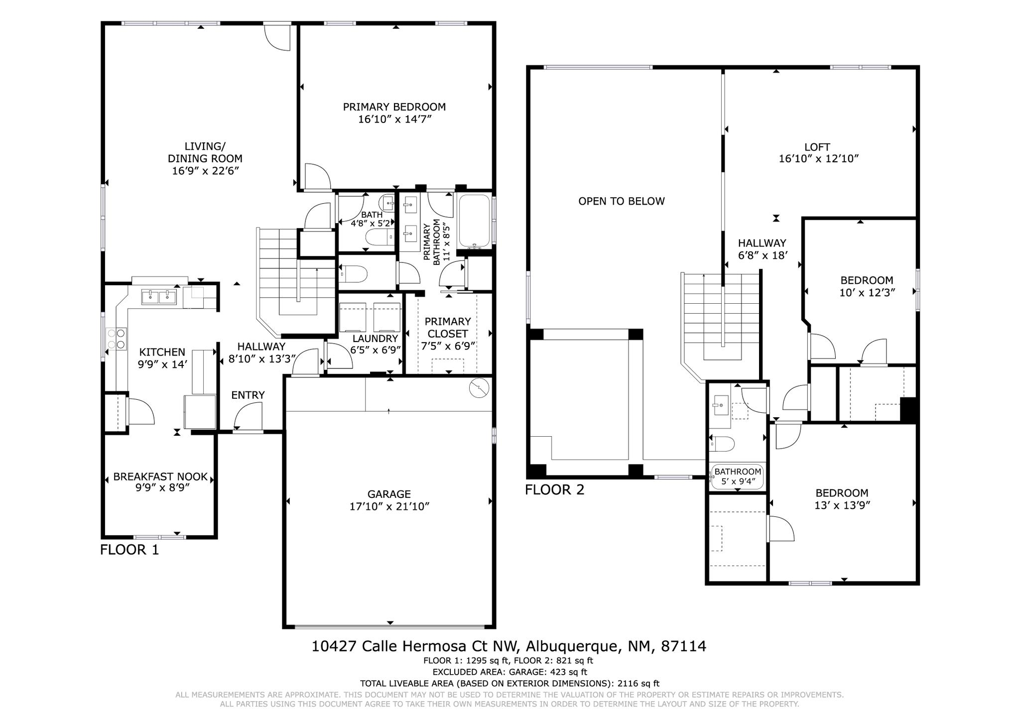 10427 Calle Hermosa Court NW