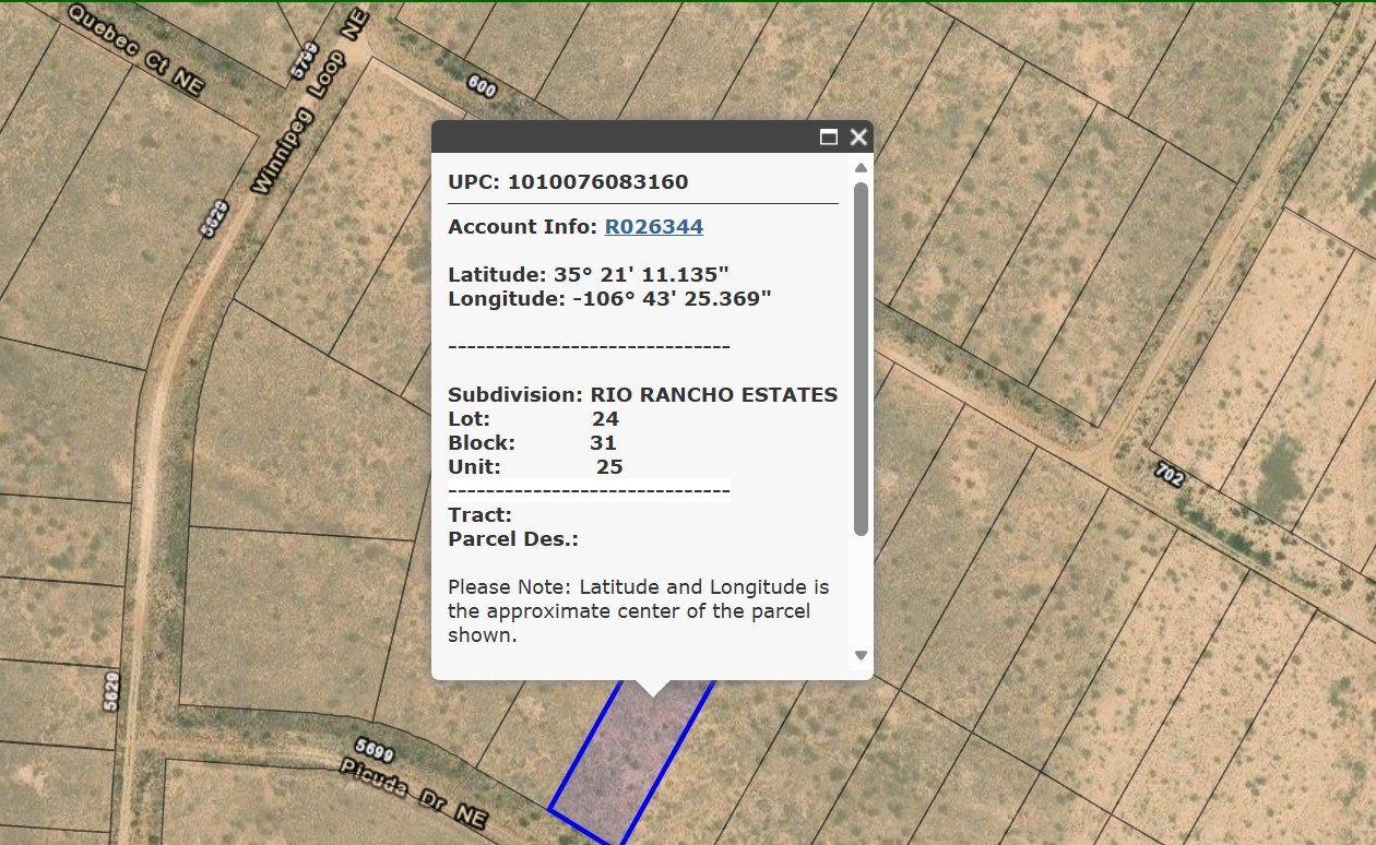 Lot 23, 24, 25 Rio Rancho Estates NE