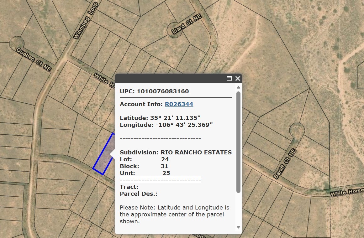Lot 23, 24, 25 Rio Rancho Estates NE