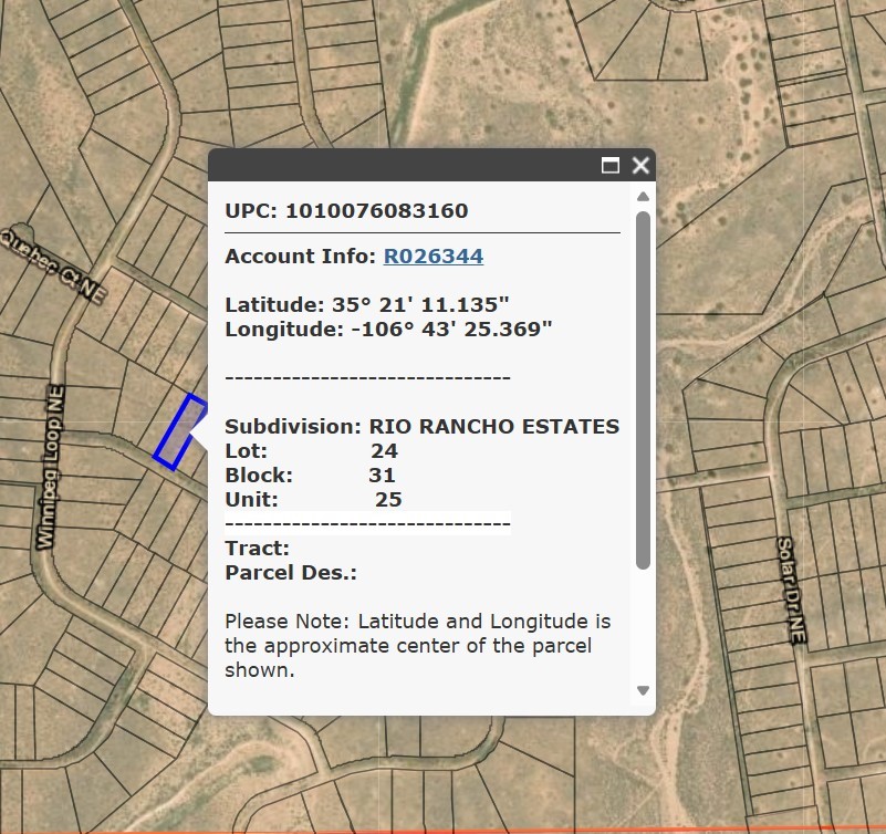 Lot 23, 24, 25 Rio Rancho Estates NE