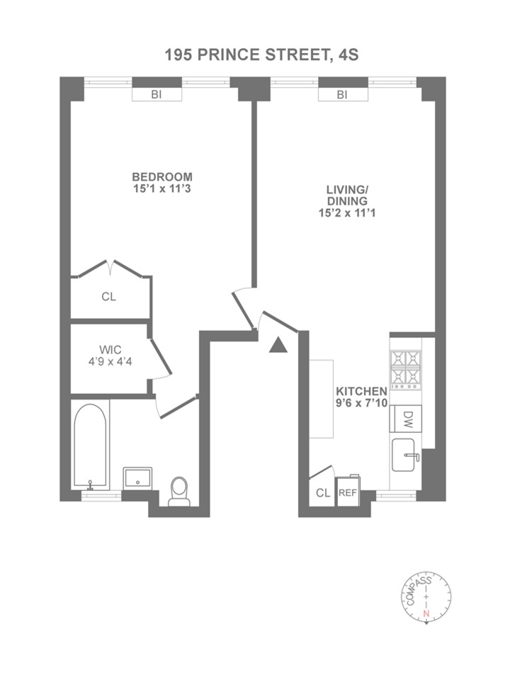 195 PRINCE Street 4S