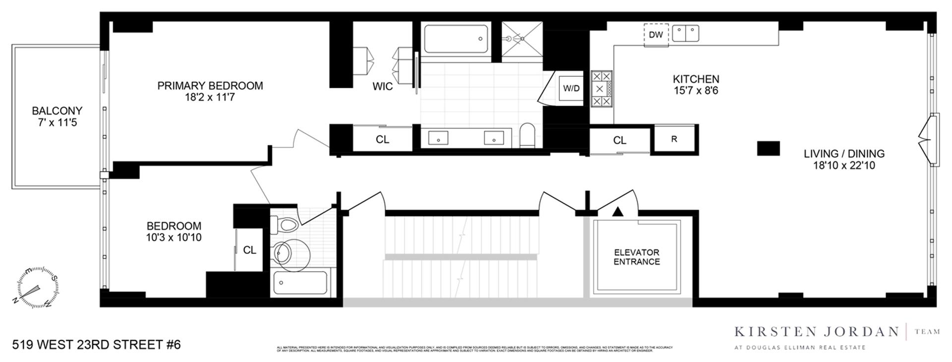 519 West 23rd Street, 6