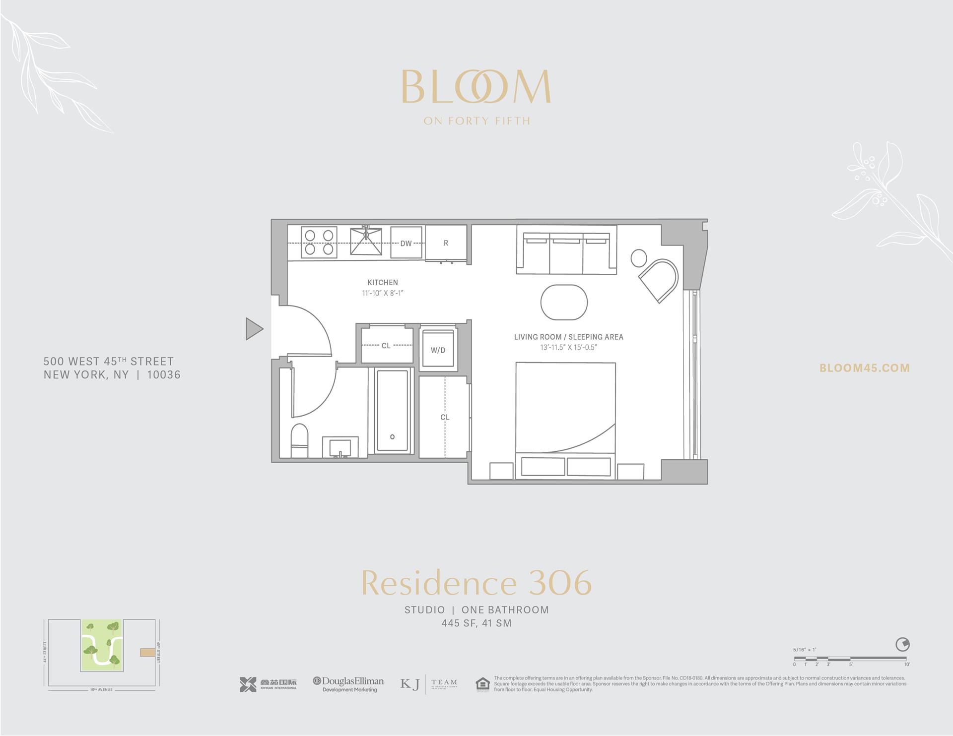500 West 45th Street, 306
