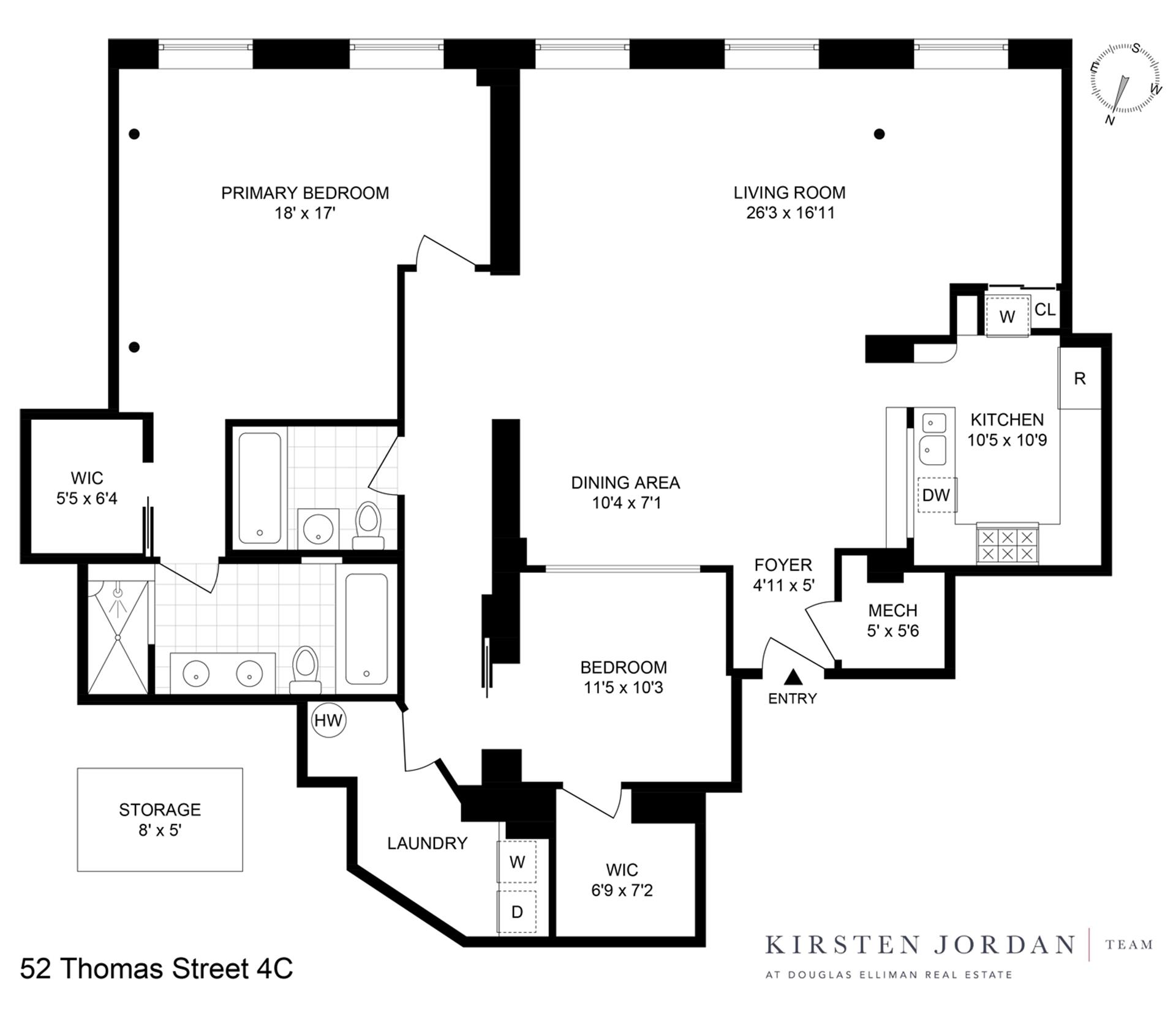 52 Thomas Street, 4C