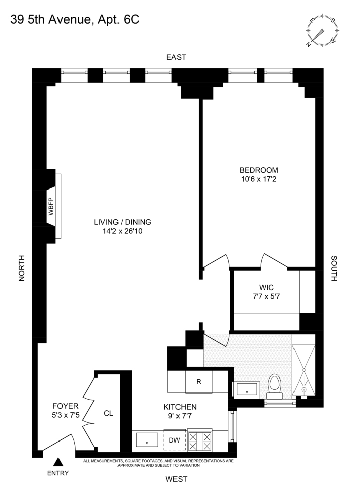 39 Fifth Avenue, 6C