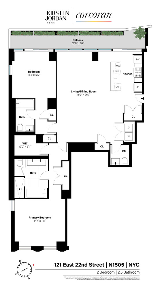 121 E 22ND Street N1505