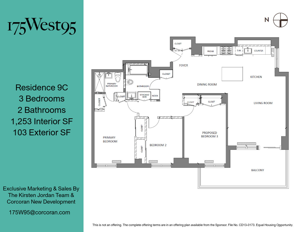 175 West 95th Street, 9C