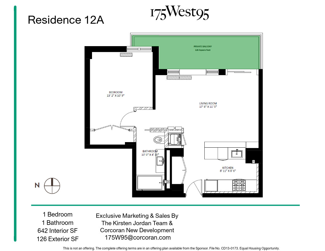 175 West 95th Street, 12A