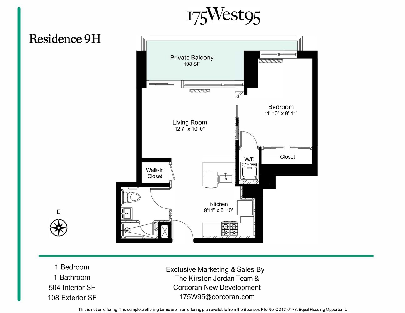 175 West 95th Street, 9H