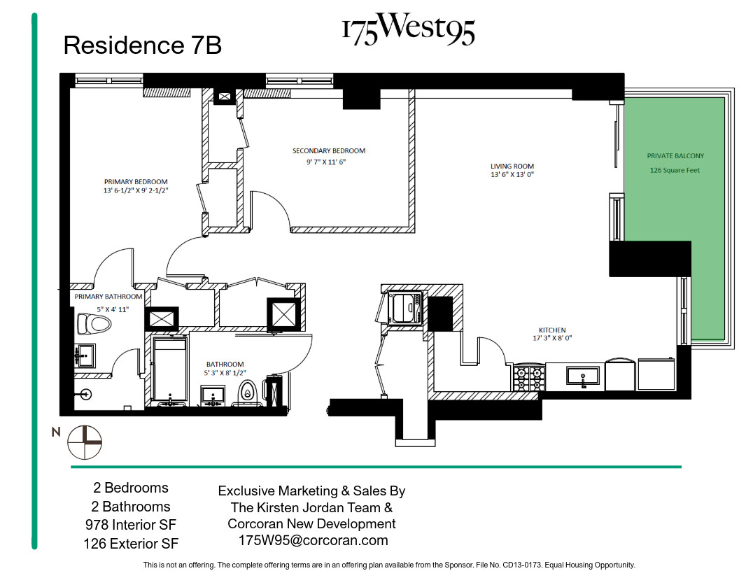 175 W 95TH Street 7B