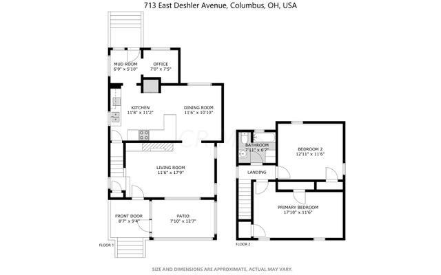 713 E Deshler Avenue