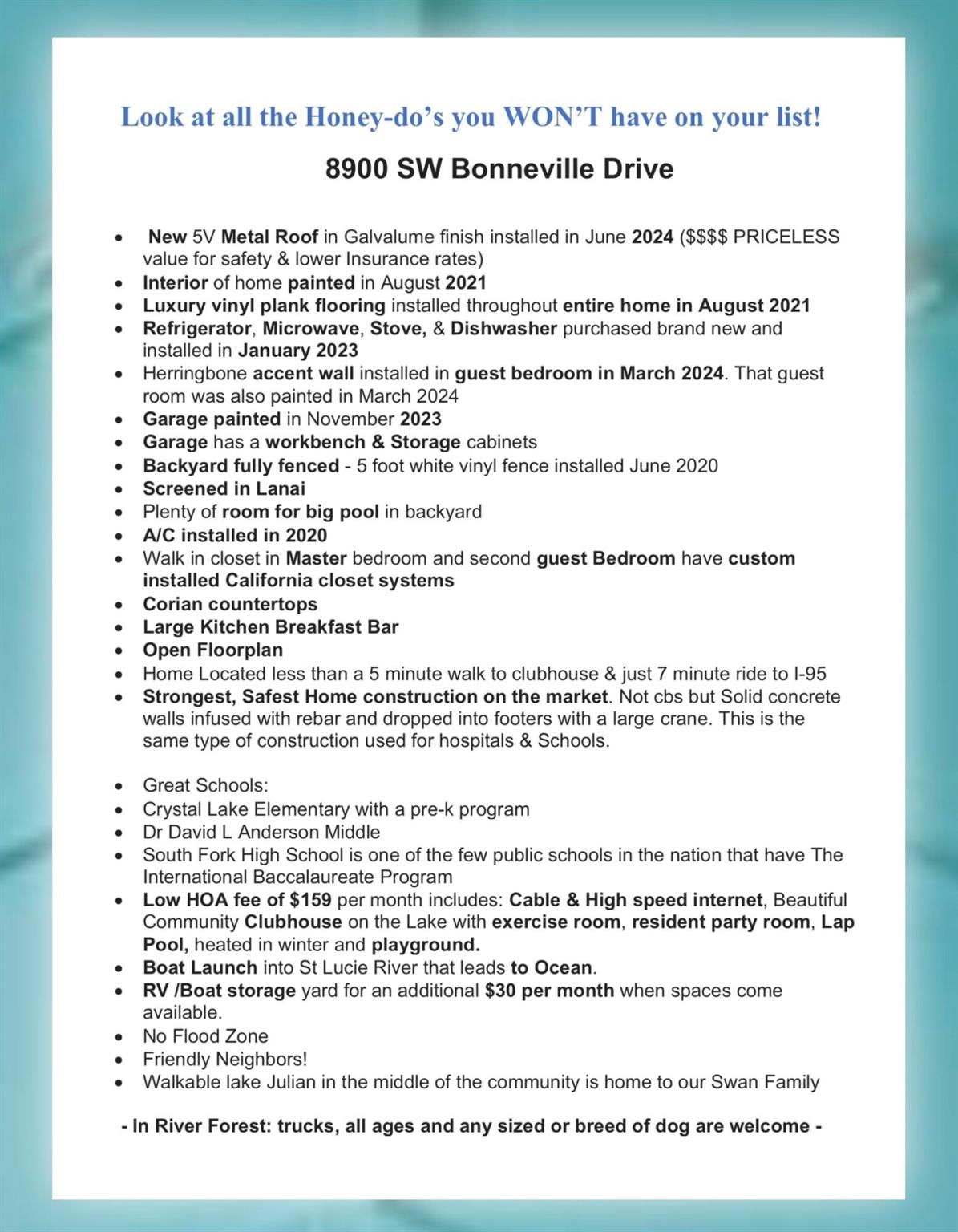 8900 SW Bonneville Drive