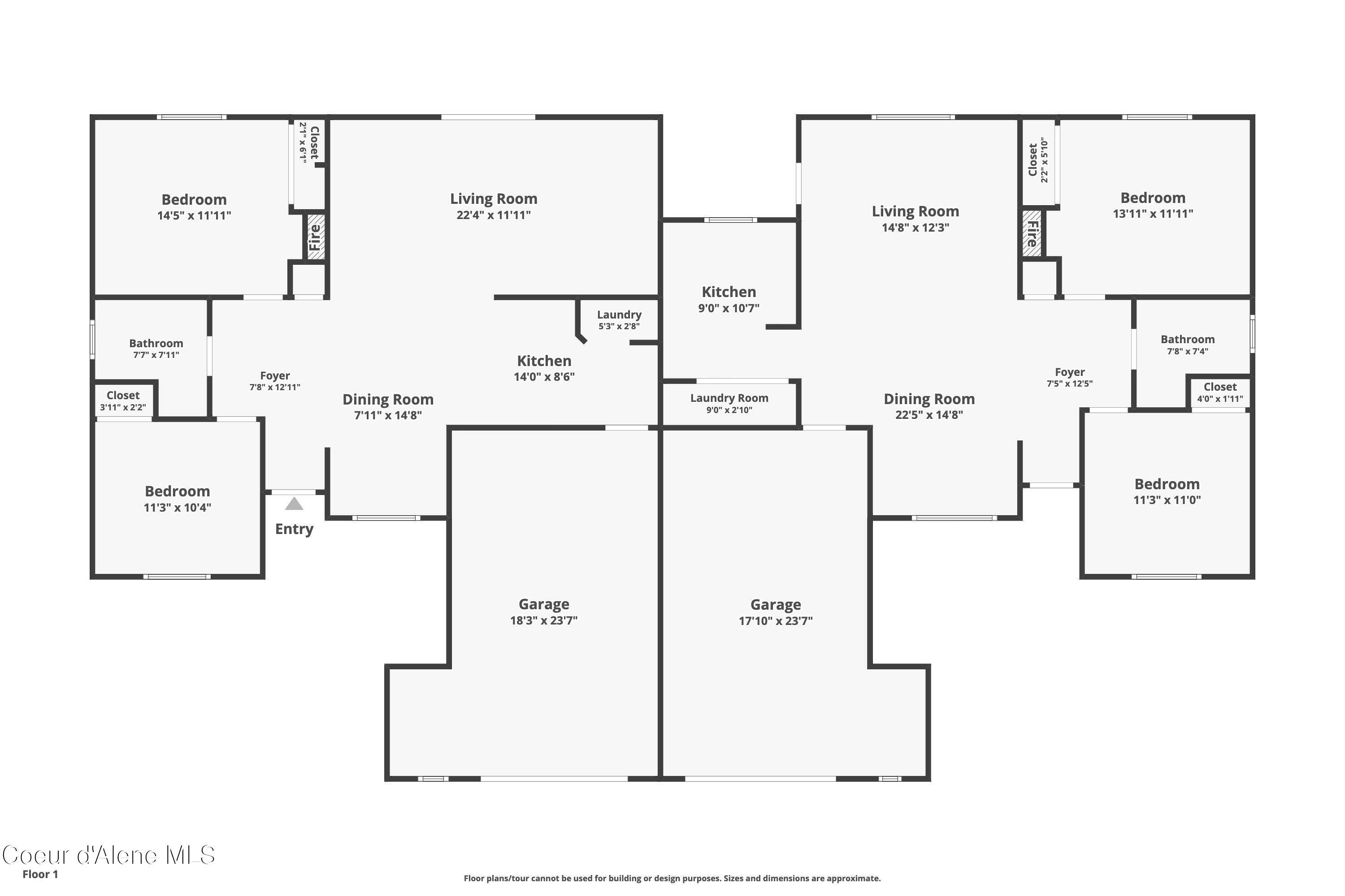 722 & 724 E SPOKANE AVE, Coeur d'Alene