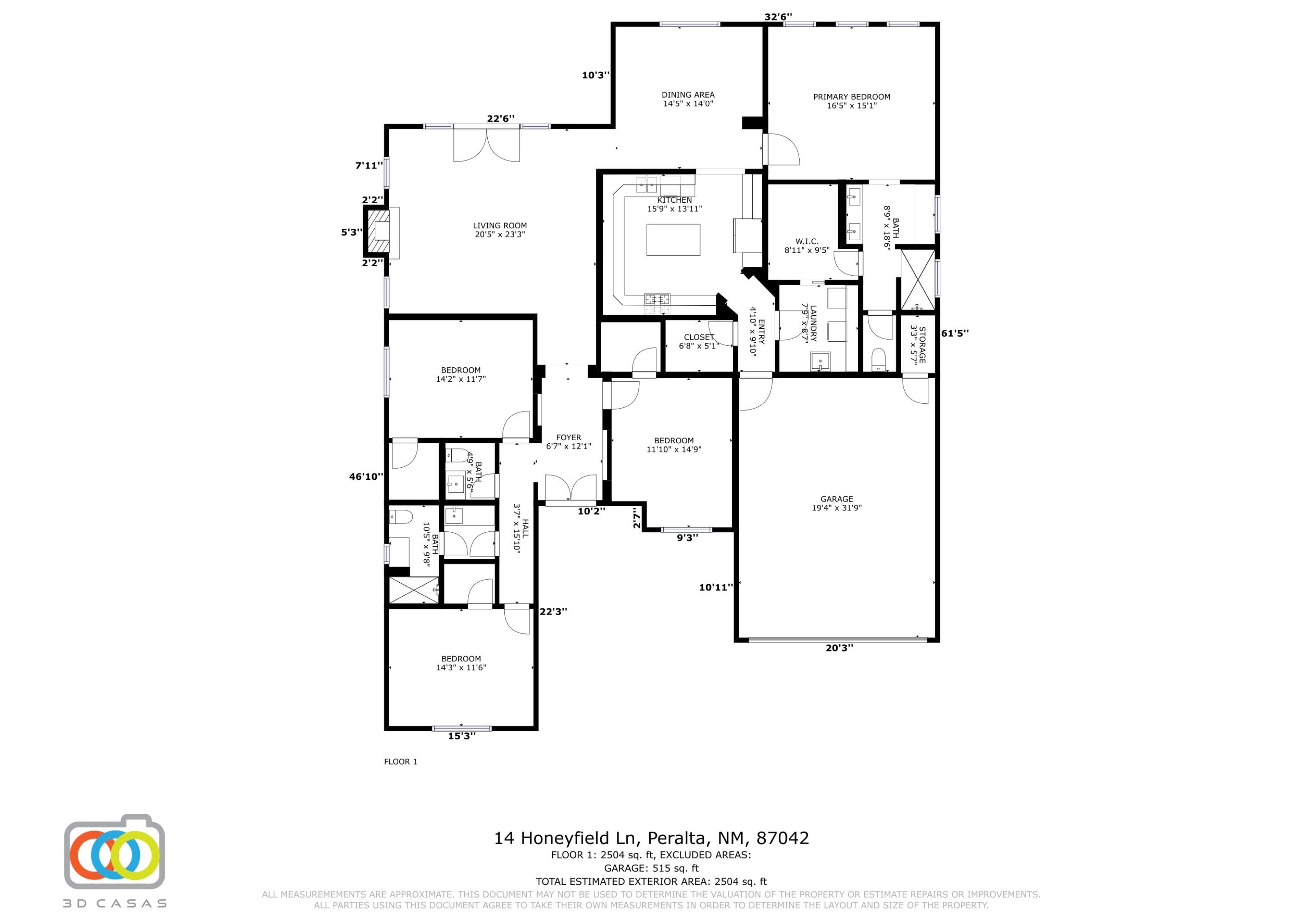 14 Honeyfield Lane