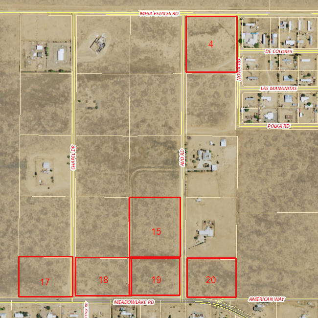 Avo (Lot 20) Road