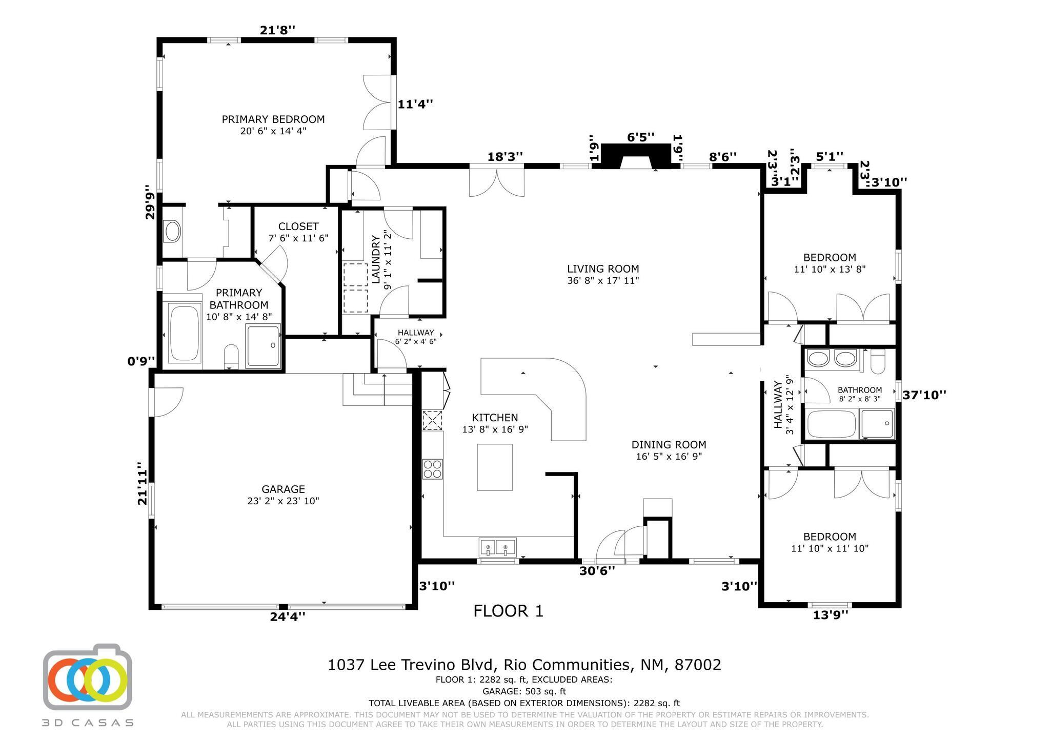 1037 Lee Trevino Drive
