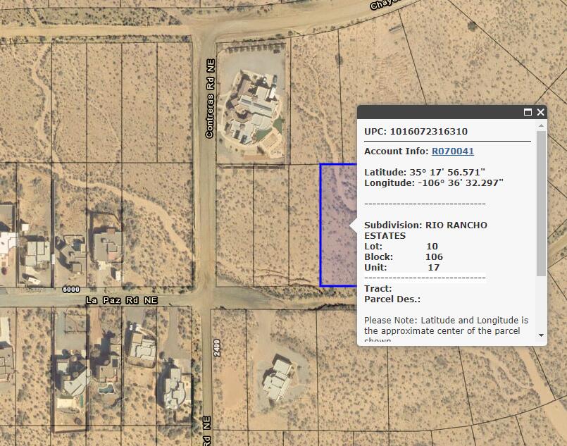 6312 La Paz Road NE Lot 10