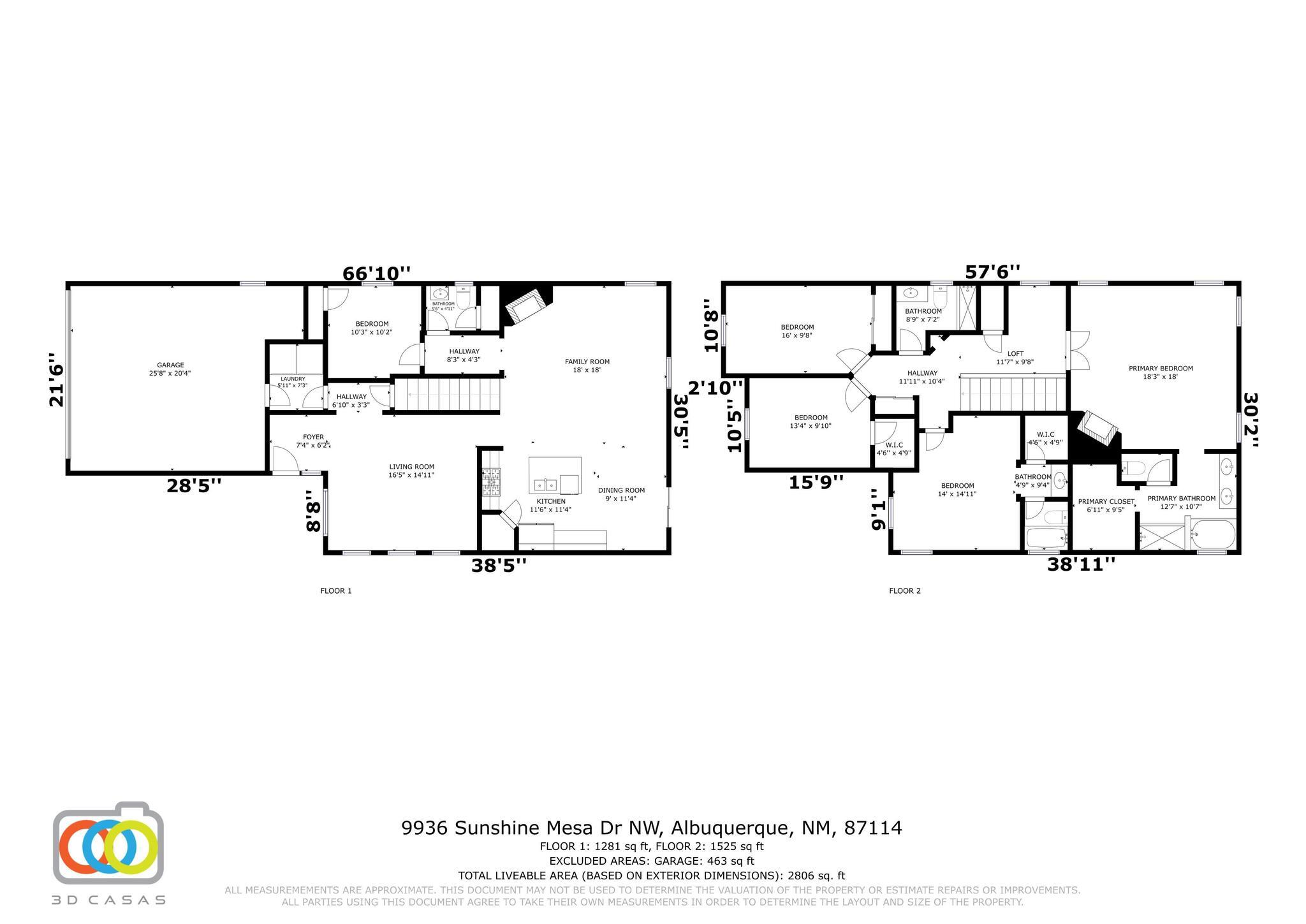 9936 SUNSHINE MESA Drive NW
