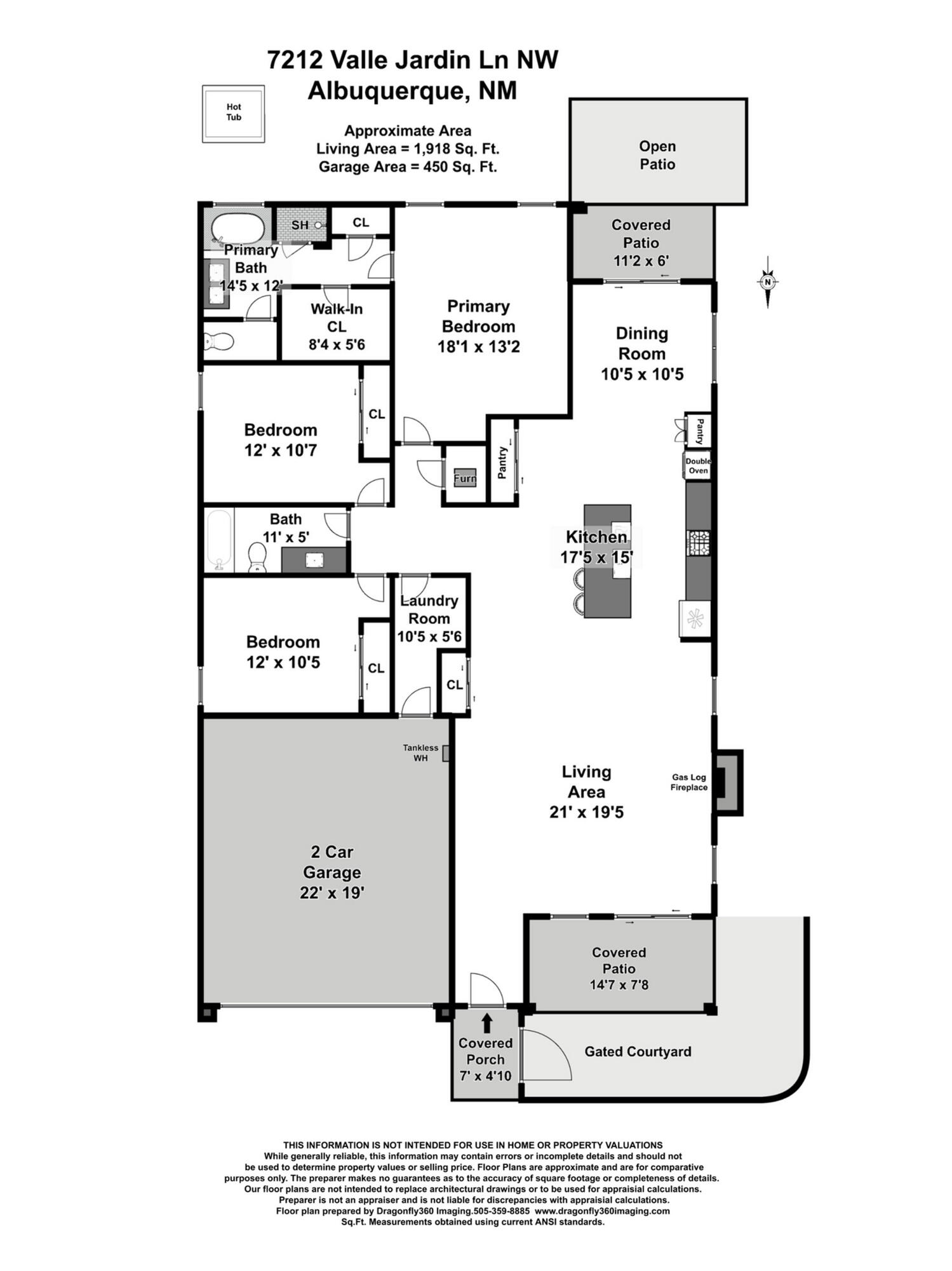 7212 VALLE JARDIN Lane NW