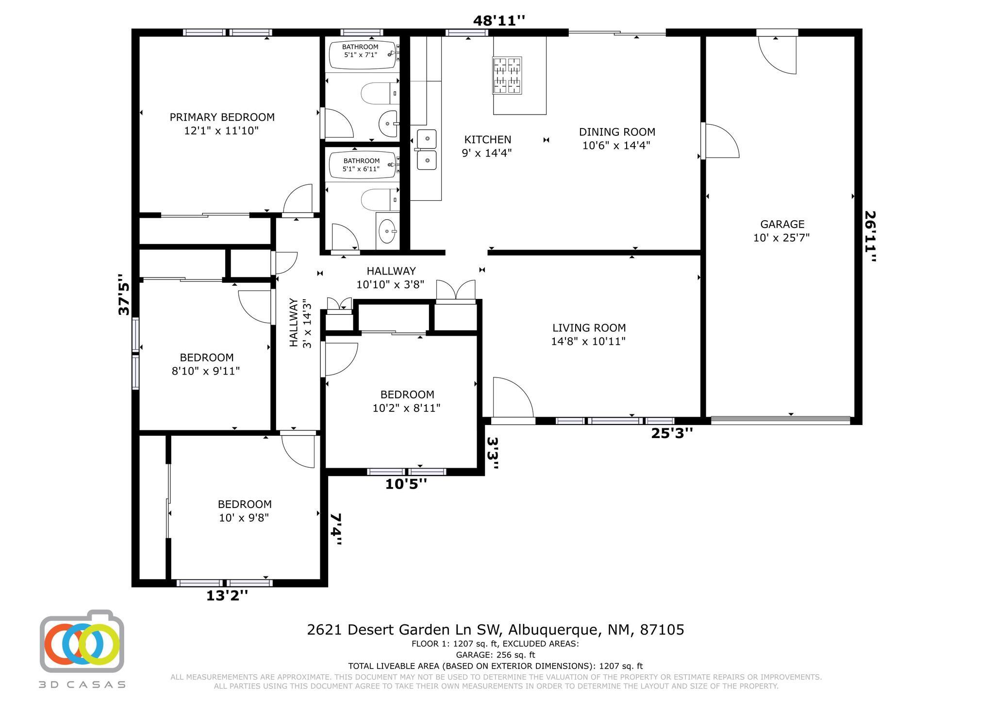 2621 DESERT GARDEN Lane SW