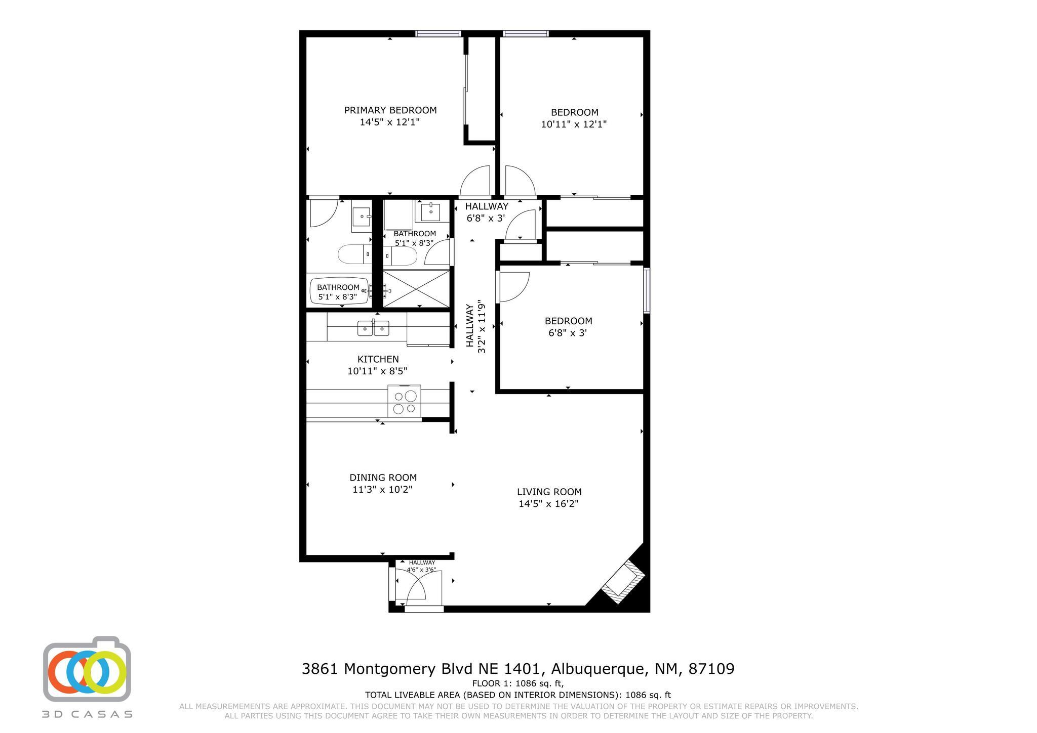 3861 MONTGOMERY Boulevard NE 1401