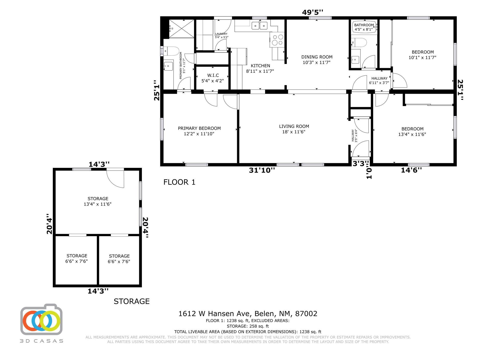 1612 W HANSEN Avenue