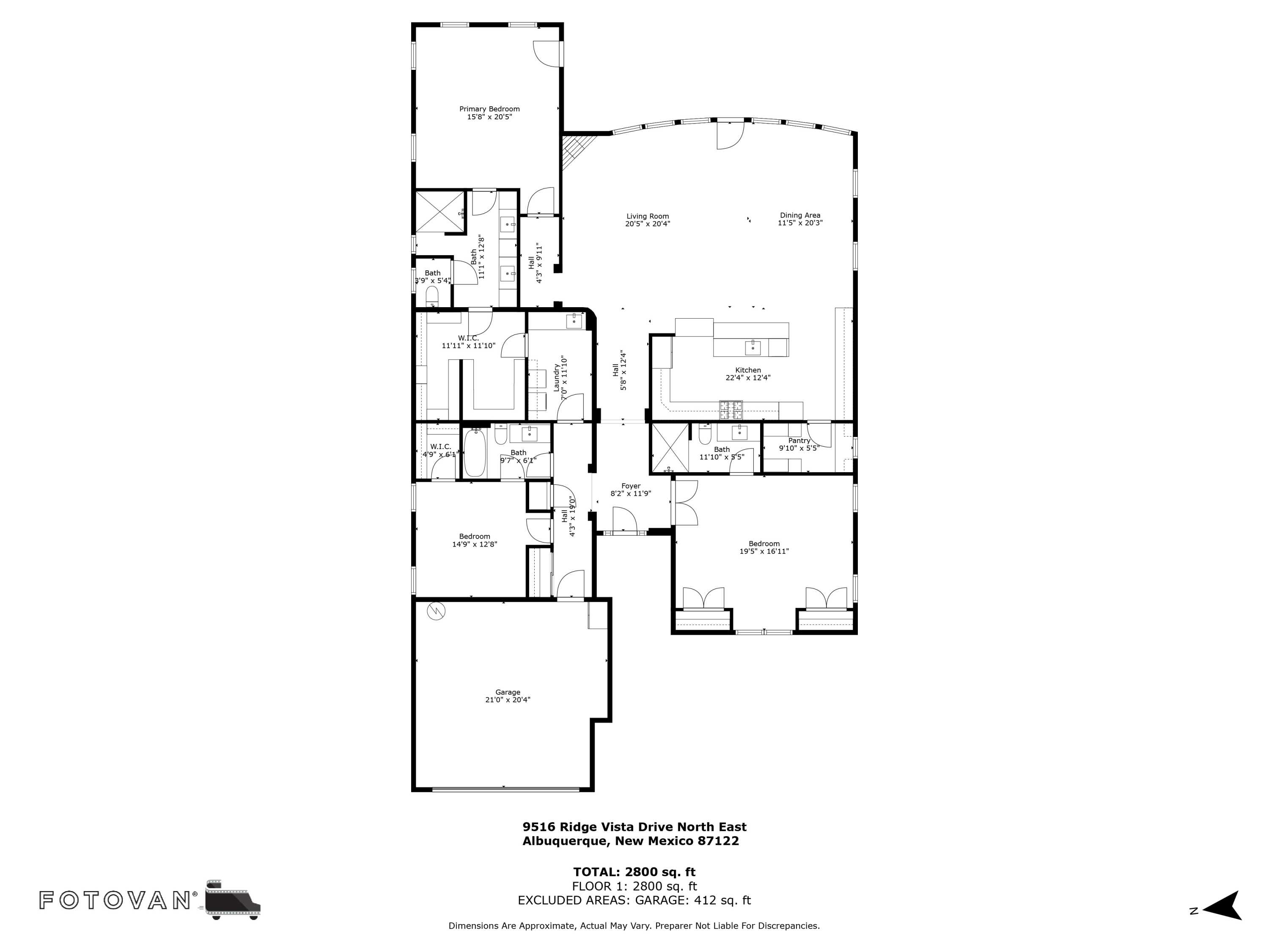 9516 RIDGE VISTA NE