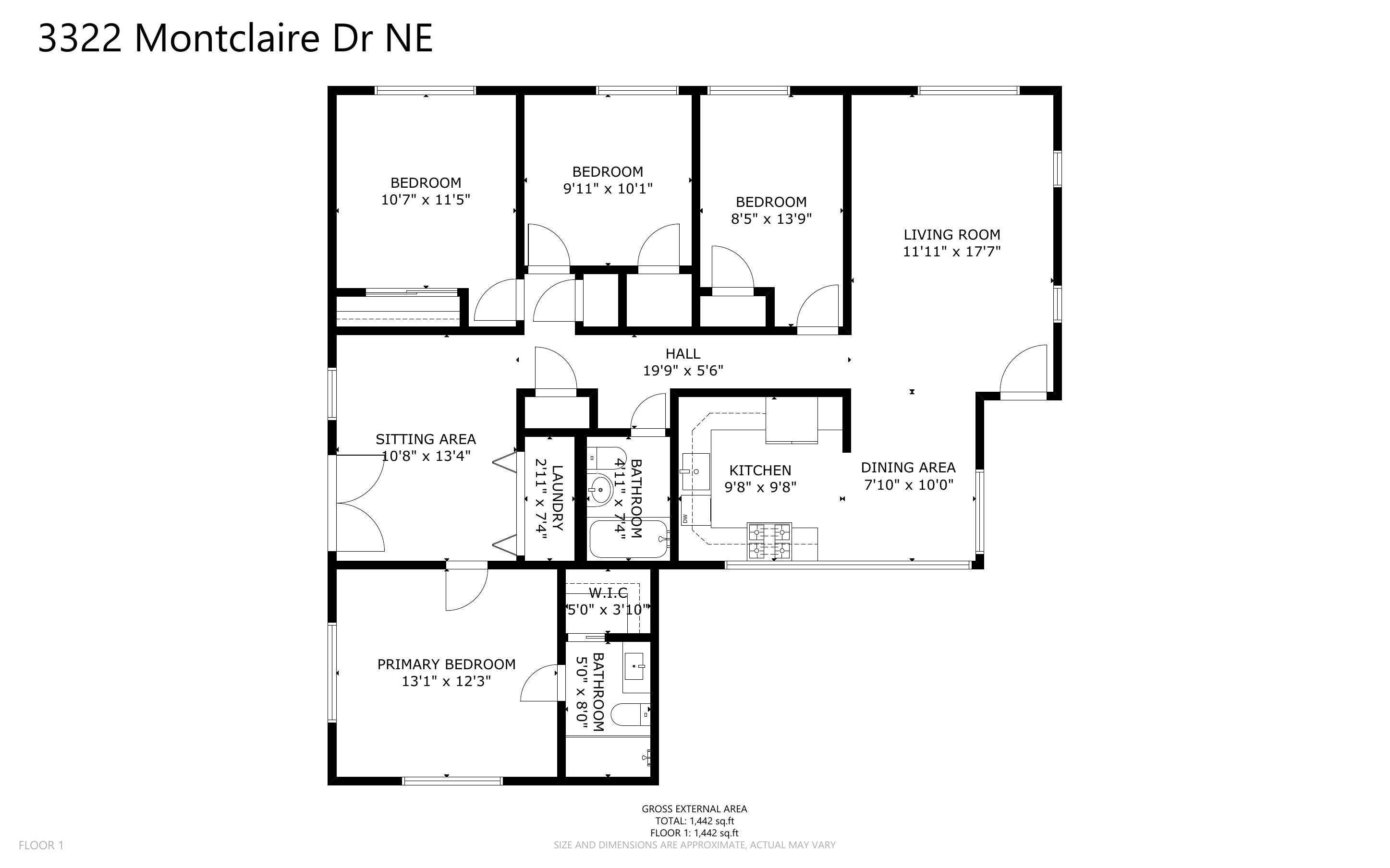 3322 MONTCLAIRE Drive NE