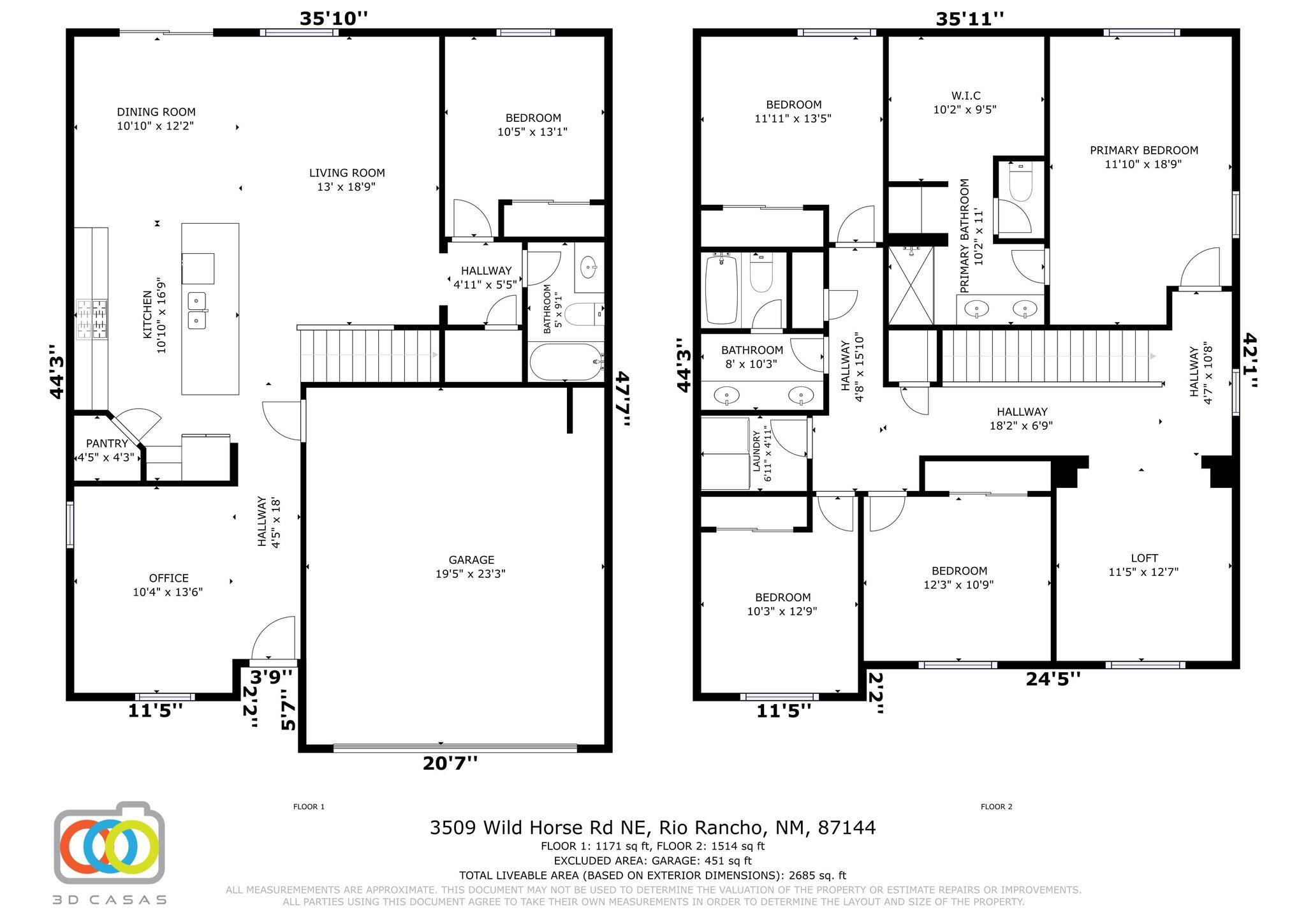 3509 Wild Horse Road NE