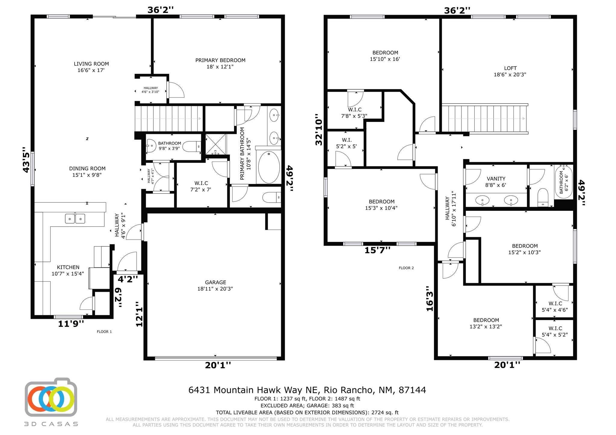 6431 MOUNTAIN HAWK Way NE