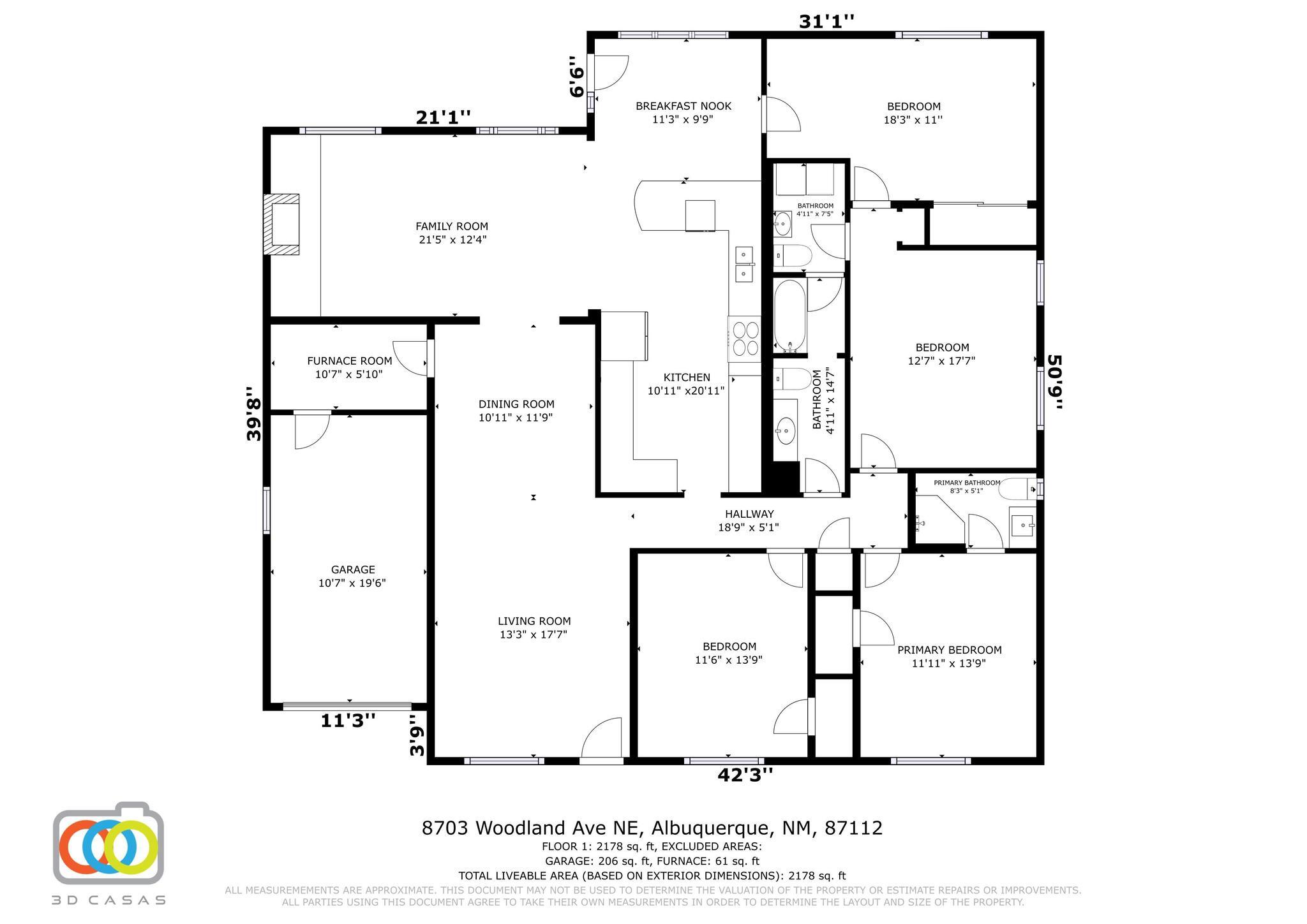 8703 WOODLAND Avenue NE