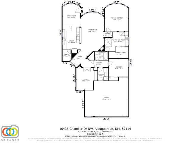 10436 CHANDLER Drive NW